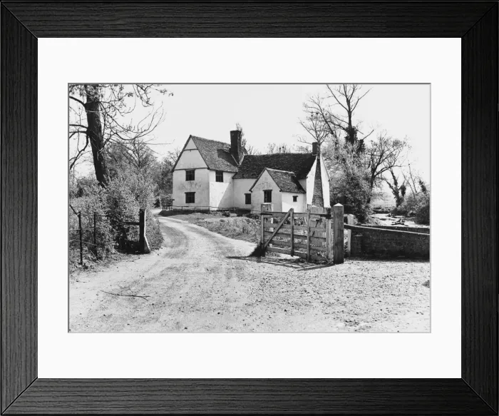 Framed Print : Flatford Cottage Framed Print : Flatford Cottage