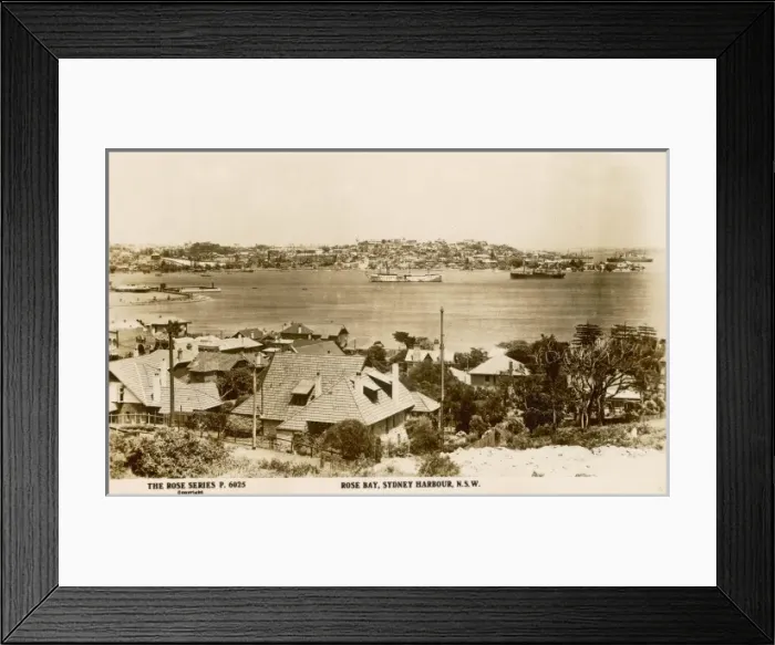 Framed Print : Rose Bay, Sydney Framed Print : Rose Bay, Sydney