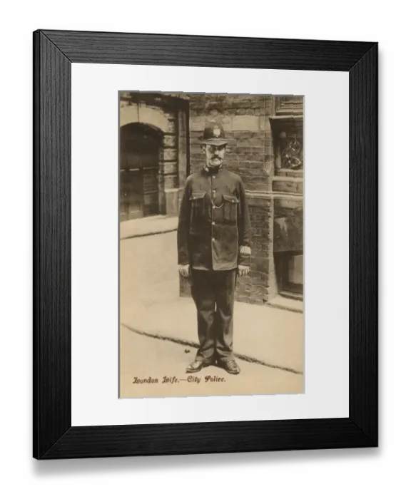 Framed Print : London Policeman Framed Print : London Policeman