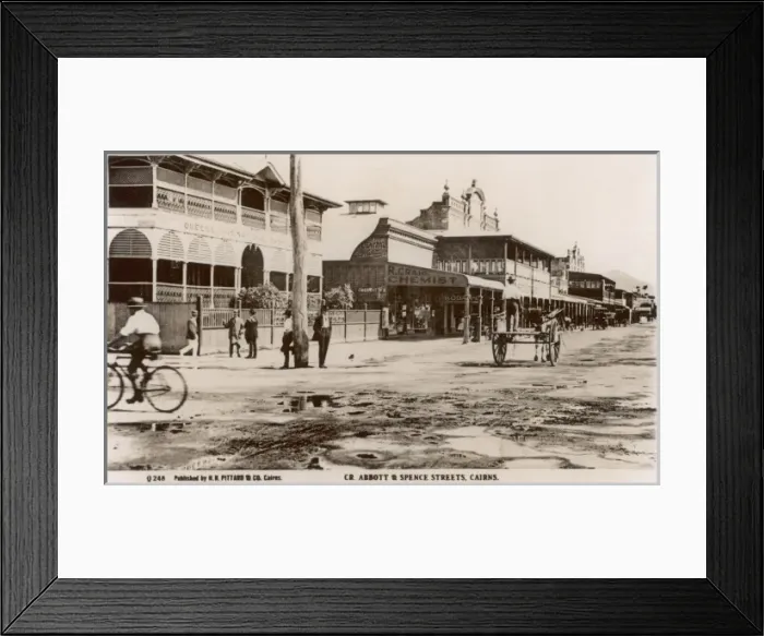 Framed Print : Cairns 1900s Framed Print : Cairns 1900s
