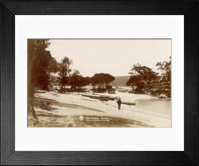 Framed Print : Balmoral Beach, Sydney Framed Print : Balmoral Beach, Sydney