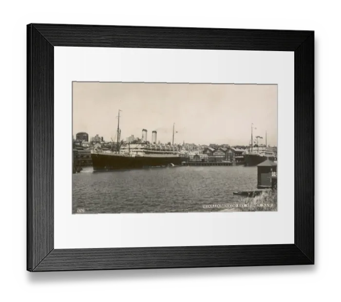 Framed Print : Woolloomooloo Bay, Sydney Framed Print : Woolloomooloo Bay, Sydney
