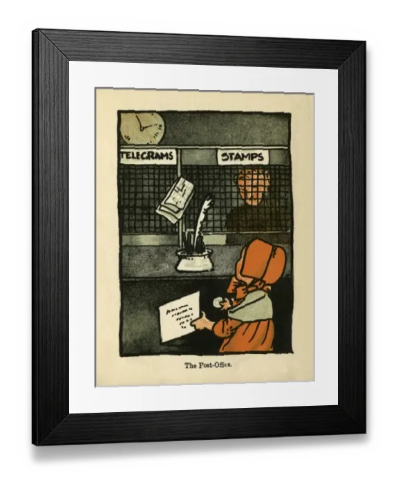 Framed Print : The Post Office Framed Print : The Post Office