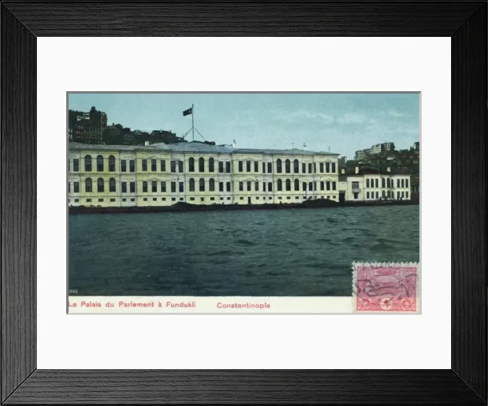 Framed Print : Istanbul - Parliament Building at Fundukli Framed Print : Istanbul - Parliament Building at Fundukli