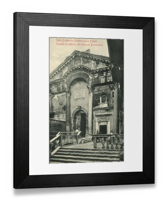 Framed Print : Split - Croatia - Diocletians Palace Framed Print : Split - Croatia - Diocletians Palace