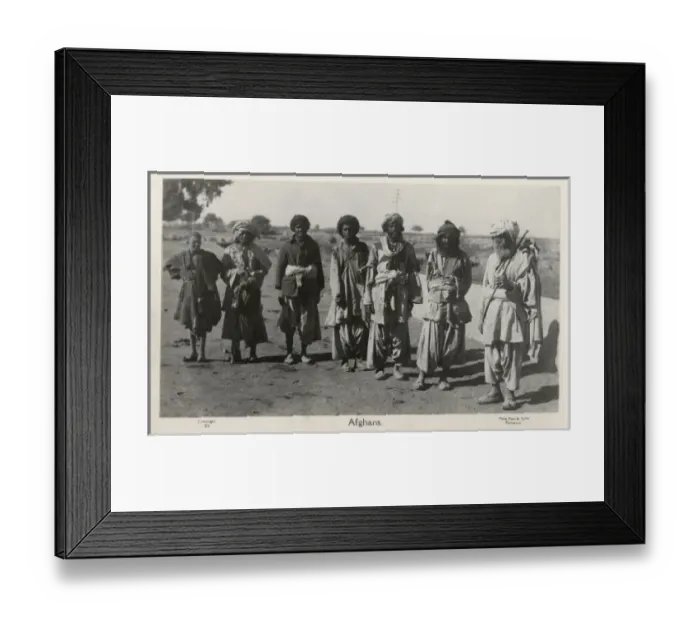 Framed Print : Afghan Tribesmen Framed Print : Afghan Tribesmen