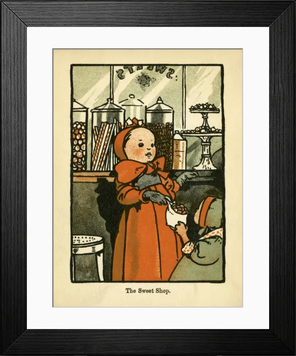 Framed Print : The Sweet Shop Framed Print : The Sweet Shop