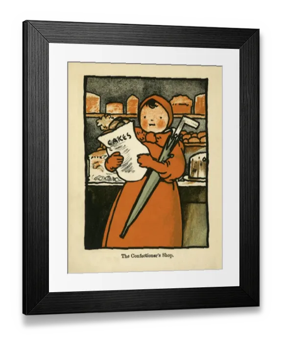Framed Print : The Confectioners Shop Framed Print : The Confectioners Shop