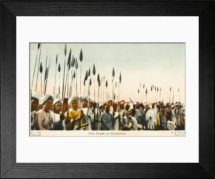 Framed Print : Sudan - Kordofan Arabs Framed Print : Sudan - Kordofan Arabs