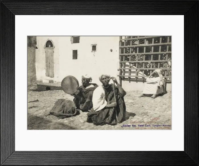 Framed Print : Tangiers, Morocco - Snake Charmer Framed Print : Tangiers, Morocco - Snake Charmer