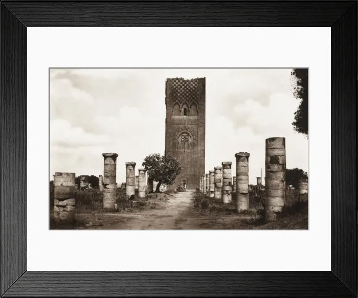 Framed Print : Hassan Tower - Rabat - Morocco Framed Print : Hassan Tower - Rabat - Morocco