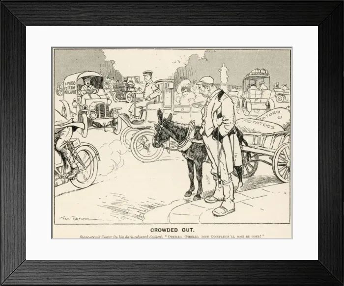 Framed Print : Crowded out Framed Print : Crowded out