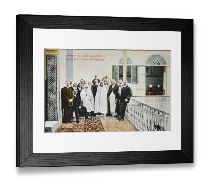 Framed Print : Morocco - Reunion of the Diplomatic Corps Framed Print : Morocco - Reunion of the Diplomatic Corps