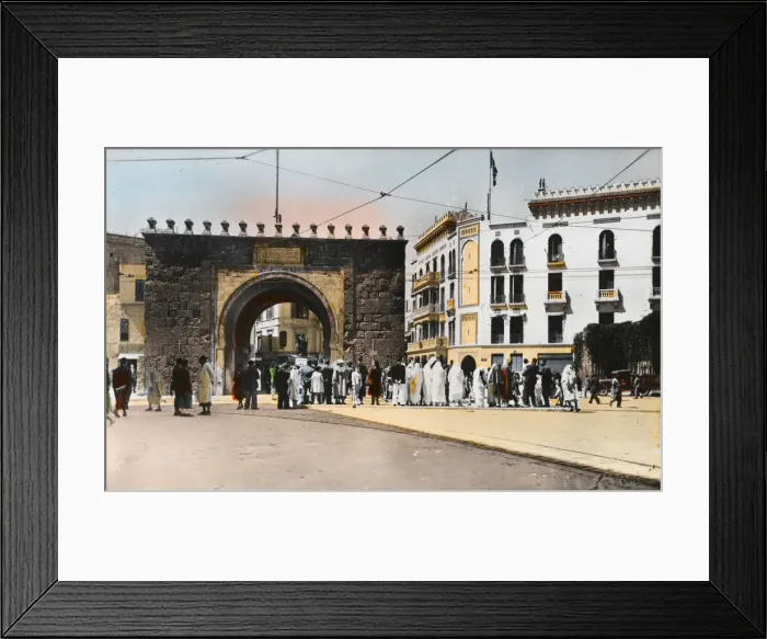 Framed Print : Tunis, Tunisia - Town View - The British Consulate Framed Print : Tunis, Tunisia - Town View - The British Consulate