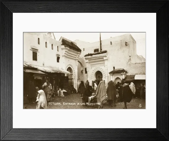 Framed Print : Tetuan, Morocco - Entrance to the Mosque Framed Print : Tetuan, Morocco - Entrance to the Mosque