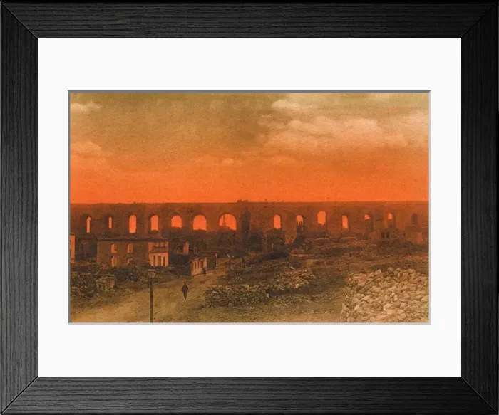 Framed Print : Valens Aqueduct - Constantinople Framed Print : Valens Aqueduct - Constantinople