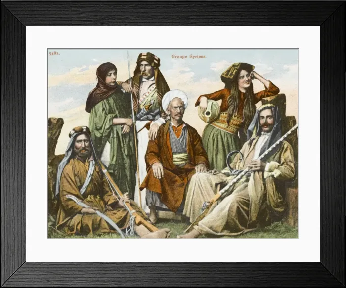 Framed Print : Syrians in Constantinople Framed Print : Syrians in Constantinople