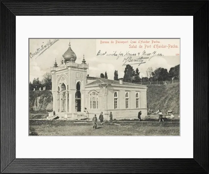 Framed Print : Passport Bureau at Haydar Pasa Framed Print : Passport Bureau at Haydar Pasa