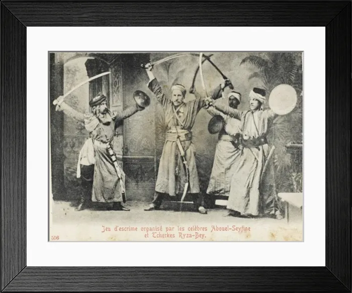 Framed Print : Swordplay display Framed Print : Swordplay display