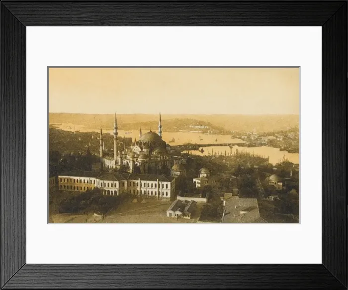 Framed Print : Suleymaniye Mosque and Golden Horn Framed Print : Suleymaniye Mosque and Golden Horn