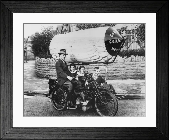 Framed Print : Coal gas Motorcycle Framed Print : Coal gas Motorcycle