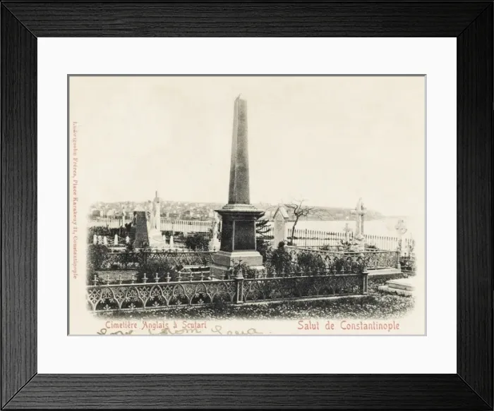 Framed Print : English Cemetery - Uskudar (Scutari) Framed Print : English Cemetery - Uskudar (Scutari)