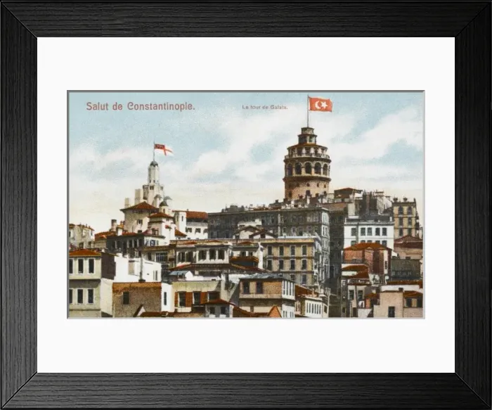 Framed Print : Galata Tower, Constantinople Framed Print : Galata Tower, Constantinople
