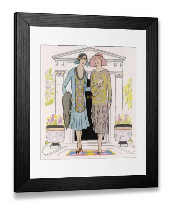 Framed Print : Fashionable women Framed Print : Fashionable women