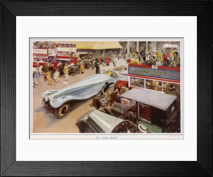 Framed Print : The Super Sports Framed Print : The Super Sports