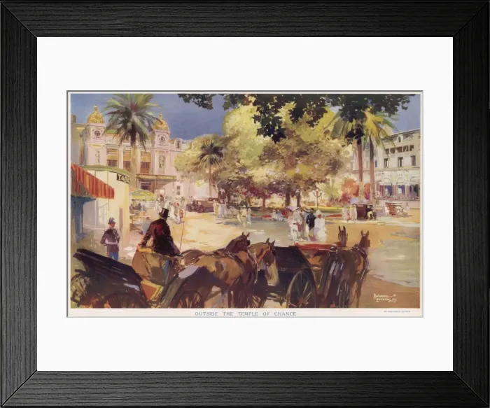 Framed Print : Outside the Temple of Chance Framed Print : Outside the Temple of Chance