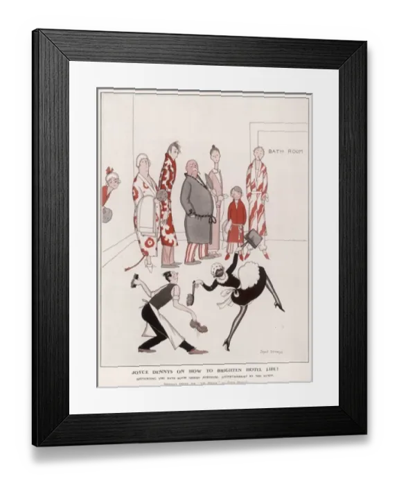 Framed Print : How to Brighten Hotel Life: Preventing the Bathroom Boredom Framed Print : How to Brighten Hotel Life: Preventing the Bathroom Boredom