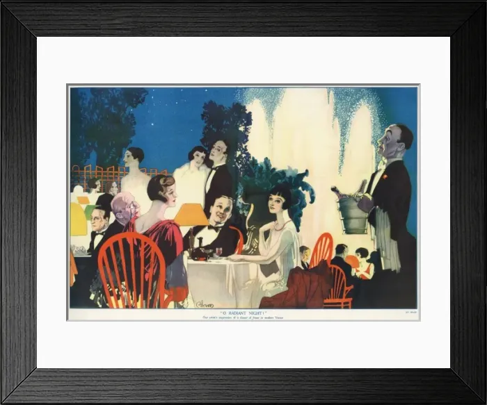 Framed Print : O Radiant Night ! by Blam Framed Print : O Radiant Night ! by Blam