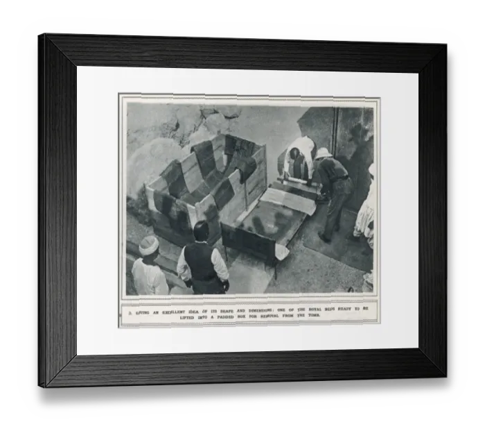 Framed Print : Excavation of the Tomb of Tutankhamun Framed Print : Excavation of the Tomb of Tutankhamun