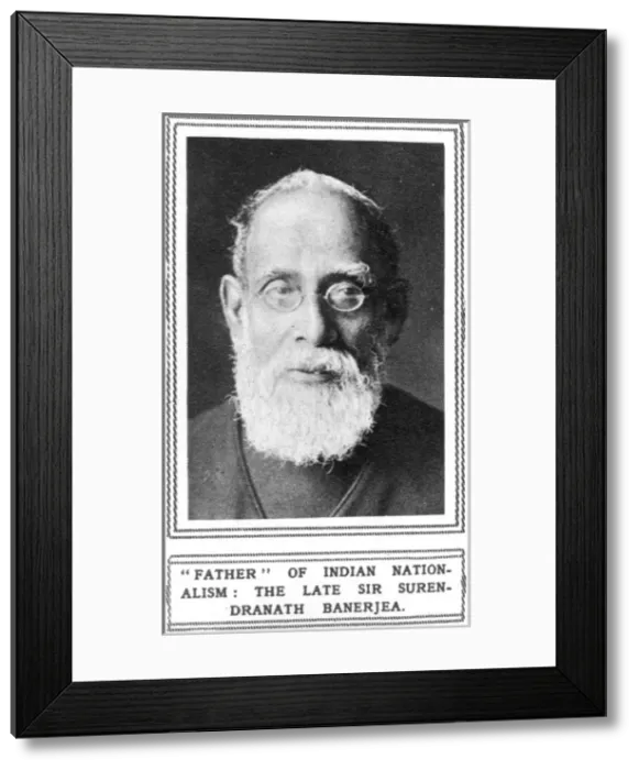 Framed Print : Sir Surendranath Banerjea Framed Print : Sir Surendranath Banerjea
