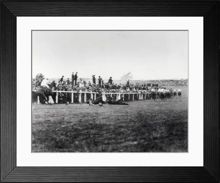 Framed Print : The Fall of the Kings Horse Framed Print : The Fall of the Kings Horse