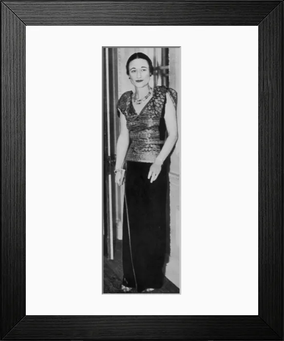 Framed Print : Wallis Simpson Framed Print : Wallis Simpson