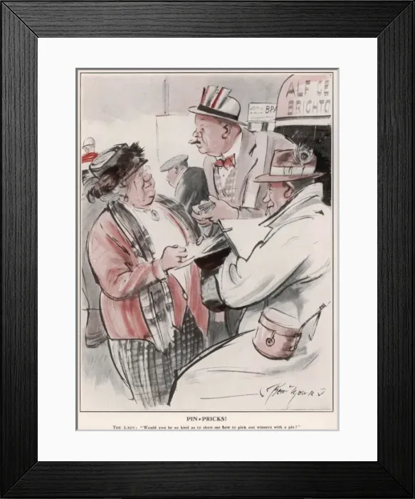 Framed Print : Pin-Pricks By Bert Thomas Framed Print : Pin-Pricks By Bert Thomas