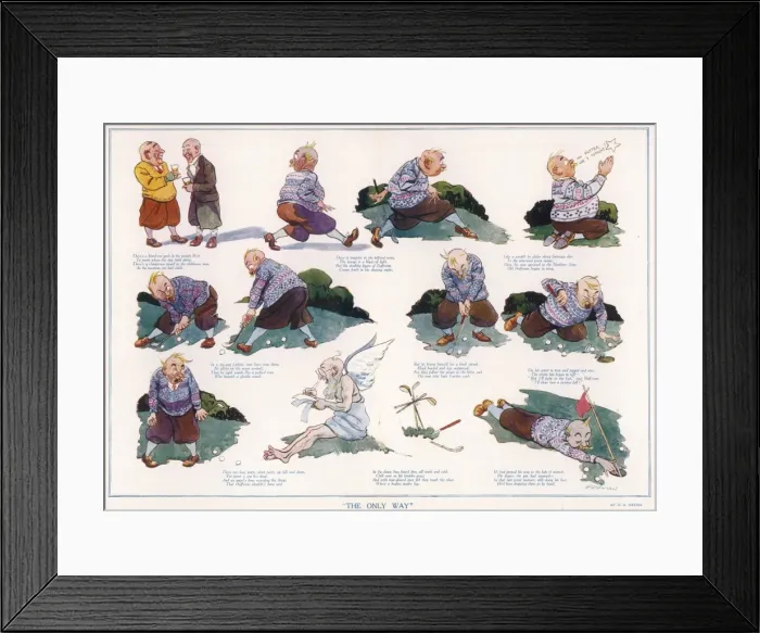 Framed Print : The Only Way