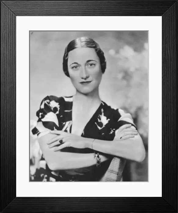 Framed Print : Wallis Simpson Framed Print : Wallis Simpson