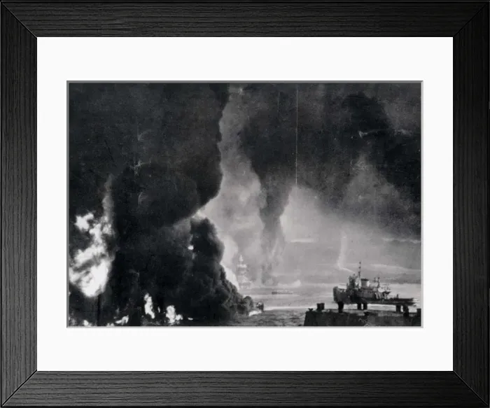 Framed Print : Pearl Harbour Framed Print : Pearl Harbour
