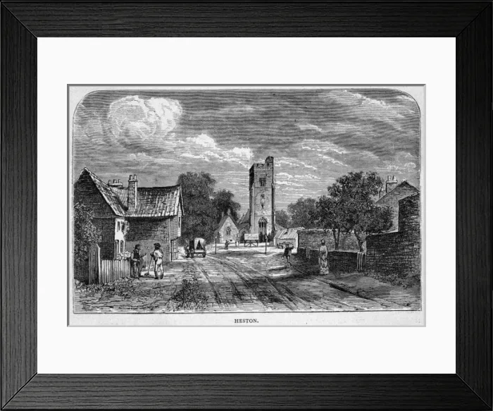 Framed Print : HESTON, London Framed Print : HESTON, London
