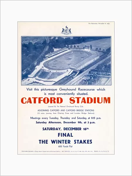 Catford Stadium Advertisement