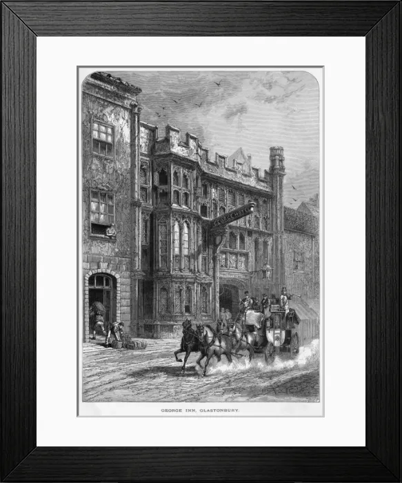 Framed Print : Glastonbury Framed Print : Glastonbury
