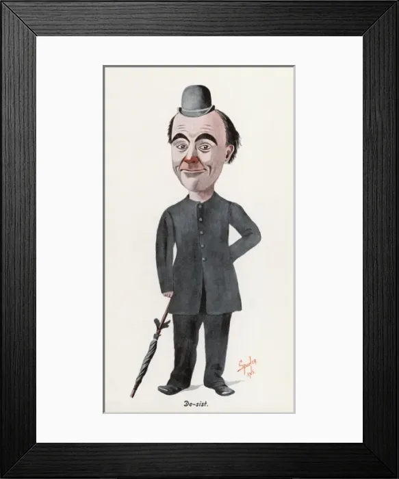 Framed Print : George Robey Framed Print : George Robey