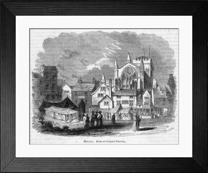 Framed Print : HEXHAM, Northumberland Framed Print : HEXHAM, Northumberland