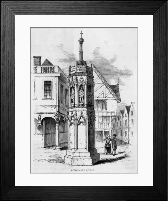 Framed Print : Gloucester Cross Framed Print : Gloucester Cross