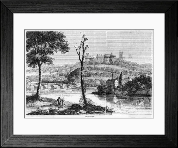 Framed Print : LANCASTER, Lancashire Framed Print : LANCASTER, Lancashire