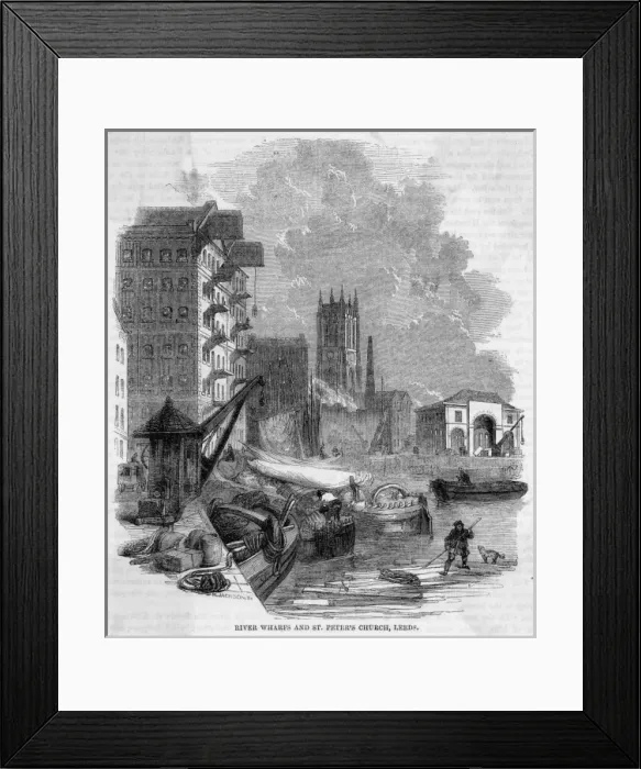 Framed Print : LEEDS, Yorkshire Framed Print : LEEDS, Yorkshire