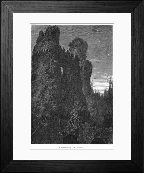 Framed Print : Hurstmonceaux Castle Framed Print : Hurstmonceaux Castle