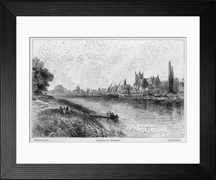 Framed Print : Isleworth, London Framed Print : Isleworth, London